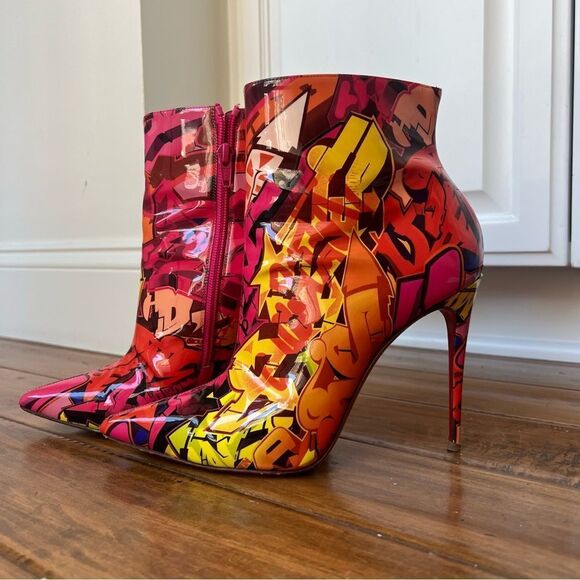 Christian Louboutin Graffiti Booties - Picture 7 of 10